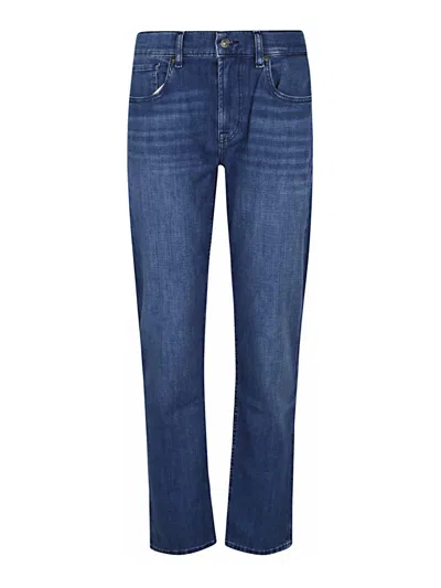7 For All Mankind Vaqueros Rectos - Lavado Oscuro