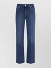 7 For All Mankind Versatile Straight Cut Jeans In Blue