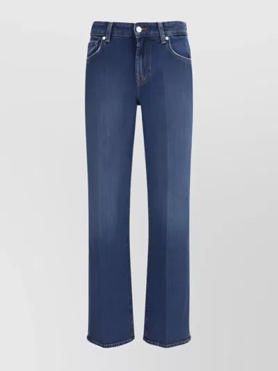 7 For All Mankind Versatile Straight Cut Jeans