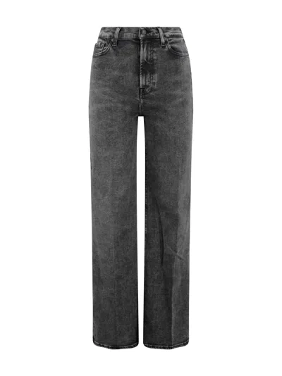 7 FOR ALL MANKIND VERY HIGH-WAISTED DENIM
