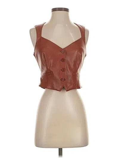 7 For All Mankind Vest In Animal Print