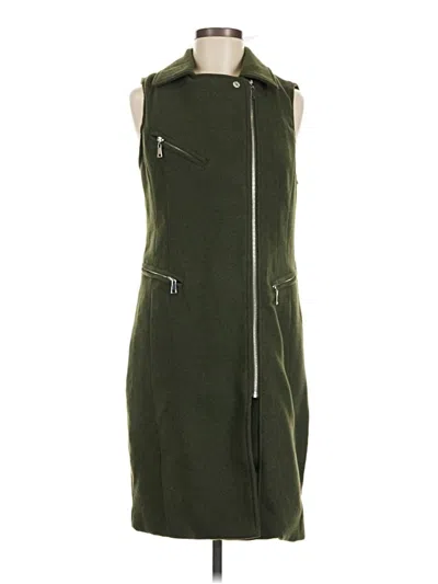 Pre-owned 7 For All Mankind Vest In Green
