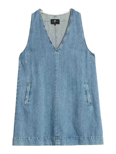7 FOR ALL MANKIND V-NECK DRESS ARIZONA