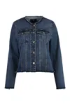 7 For All Mankind Vicky Denin Jacket In Denim