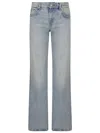 7 For All Mankind Flared High-waist Jeans In Luxe Vintage Denim In Blue