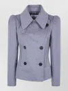 7 For All Mankind Virgin Wool Double-breasted Jacket
