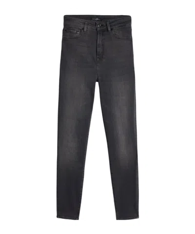 7 FOR ALL MANKIND WAISTBAND JEANS WITH BELT LOOPS