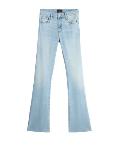 7 FOR ALL MANKIND WAISTBAND JEANS WITH BELT LOOPS