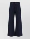 7 For All Mankind Waistband Loop Wide-leg Trousers