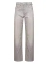 7 For All Mankind Washed Jeans In Gray