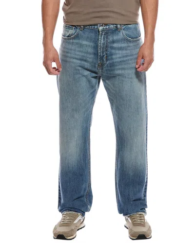 7 For All Mankind West Village Modern Straight Jean In Blue