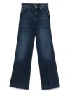 7 For All Mankind The Leggy Bootcut Denim Jeans In Blue