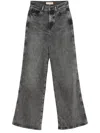 7 For All Mankind Wide-leg High-waist Jeans With Soft Finish