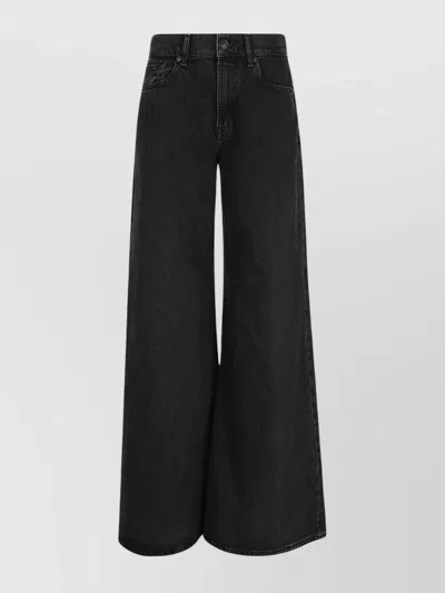 7 FOR ALL MANKIND WIDE LEG HIGH WAIST TROUSERS