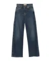 7 For All Mankind Wide-leg High-waist Denim Jeans In Blue