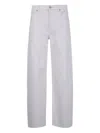 7 For All Mankind Wide-leg Jeans In Gray