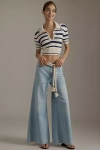 7 For All Mankind Willow High-rise Super Wide-leg Jeans In Blue