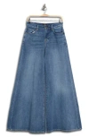 7 For All Mankind High-waisted Wide-leg Jeans With Vintage-inspired Aesthetic In Blue