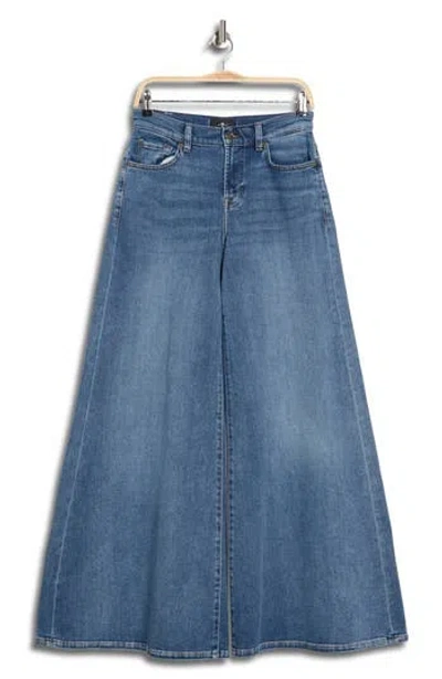 7 For All Mankind Willow High Waist Wide Leg Jeans In Blue