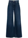 7 For All Mankind Twisted Tess September Jeans In 蓝色
