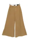 7 For All Mankind Willow Trousers In Brown