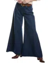 7 For All Mankind Willow Wide After School Super Wide Leg Jean In Blue