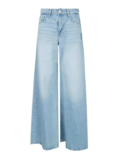 7 For All Mankind Willow Wide In Blue