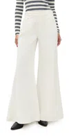 7 For All Mankind Willow High Rise Wide Leg Jeans In Linen Ostuni In Linen Ostuni