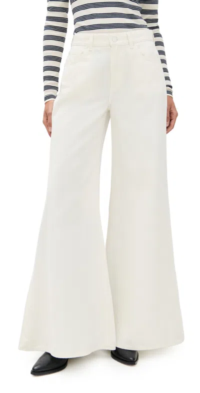 7 FOR ALL MANKIND WILLOW WIDE CROP JEANS LINEN OSTUNI