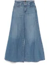 7 For All Mankind Willow Wide Jeans In Blue