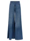 7 FOR ALL MANKIND WILLOW WIDE JEANS BLUE