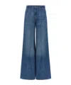 7 For All Mankind Willow Wide-leg Jeans In Blue