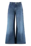 7 For All Mankind Willow Wide-leg Jeans In Blue