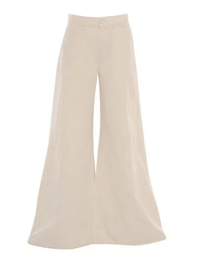 7 For All Mankind Willow Wide-leg Jeans With High Waist