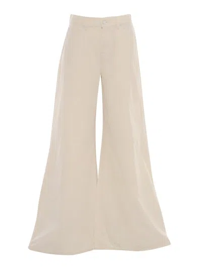 7 For All Mankind Willow Wide-leg Jeans With High Waist