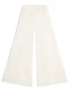7 For All Mankind Willow High Rise Wide Leg Jeans In Linen Ostuni In White