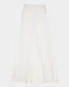 7 For All Mankind Willow High Rise Wide Leg Jeans In Linen Ostuni In Linen Ostuni