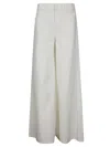 7 For All Mankind Willow Wide Linen Ostuni Palazzo Jeans In Neutral