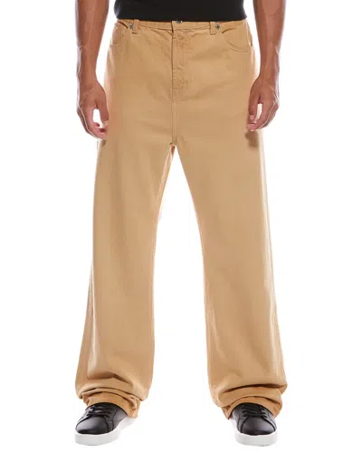 7 For All Mankind Winter Desert Utility Wide Leg Jean In Nude