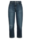7 For All Mankind Woman Denim Pants Blue Size 26 Cotton, Elastane In Blue