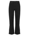 7 For All Mankind Woman Jeans Black Size 24 Cotton, Elastane In Black