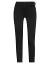 7 For All Mankind Woman Jeans Black Size 25 Cotton, Modal, Polyester, Polyurethane In Black