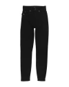 7 For All Mankind Woman Jeans Black Size 26 Cotton, Elastomultiester, Elastane In Black