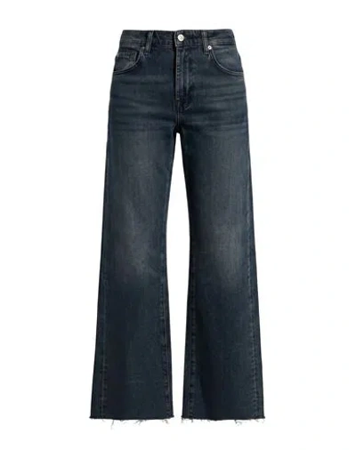 7 For All Mankind Woman Jeans Blue Size 23 Cotton, Elastane