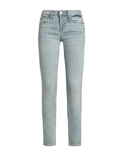 7 For All Mankind Woman Jeans Blue Size 25 Cotton, Elastane