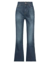 7 For All Mankind Woman Jeans Blue Size 25 Cotton, Elastane In Blue