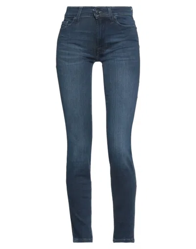 7 For All Mankind Jeans In Blue