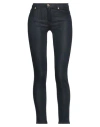 7 For All Mankind Woman Jeans Blue Size 24 Viscose, Cotton, Lyocell, Polyester, Elastane In Blue