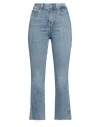 7 For All Mankind Woman Jeans Blue Size 30 Cotton, Elastane In Blue