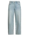 7 For All Mankind Woman Jeans Blue Size 27 Cotton, Elastane